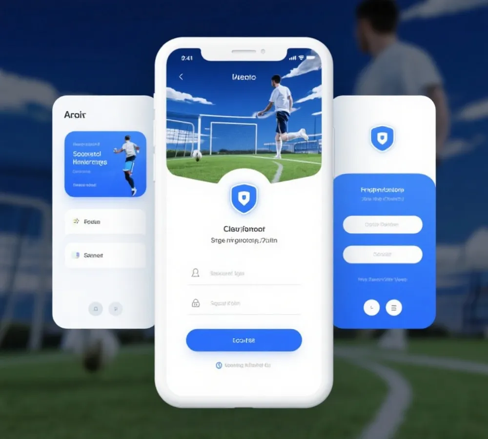 移动端体育应用体验示意图